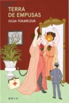 Capa do livro Terra de Empusas de Olga Tokarczuk em ambiente literário