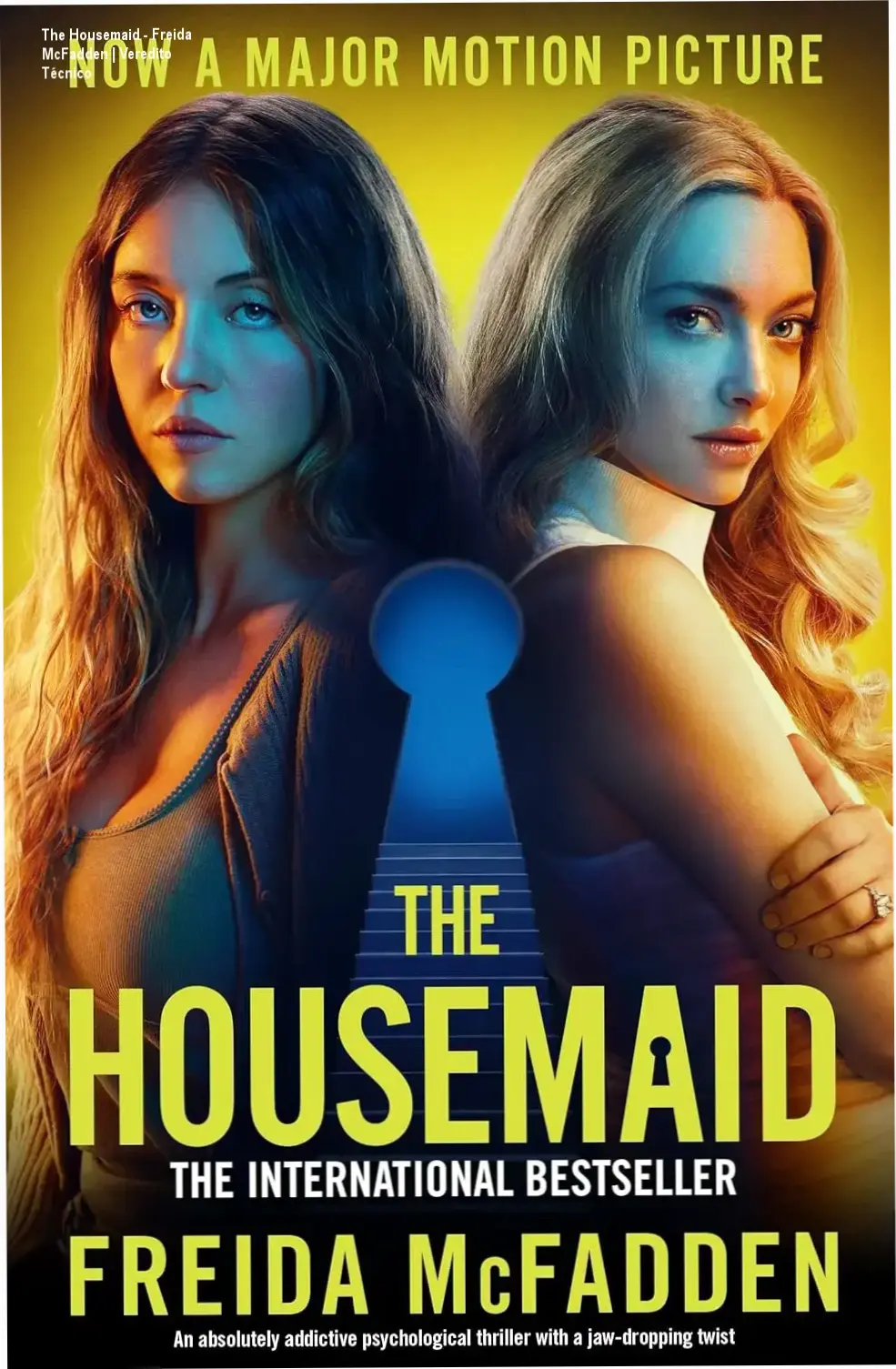 The Housemaid - Freida McFadden | Veredito Técnico 1 Capa do ebook The Housemaid de Freida McFadden, best-seller de suspense psicológico