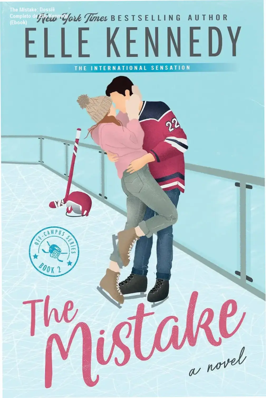 Capa digital do eBook The Mistake de Elle Kennedy em formato Kindle