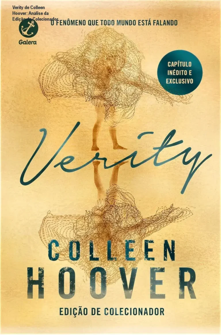Capa do livro Verity Edição de Colecionador de Colleen Hoover em formato digital