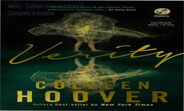 Verity - Colleen Hoover | Dossiê Completo e Análise 20 Capa do livro Verity de Colleen Hoover sobre um mistério psicológico perturbador