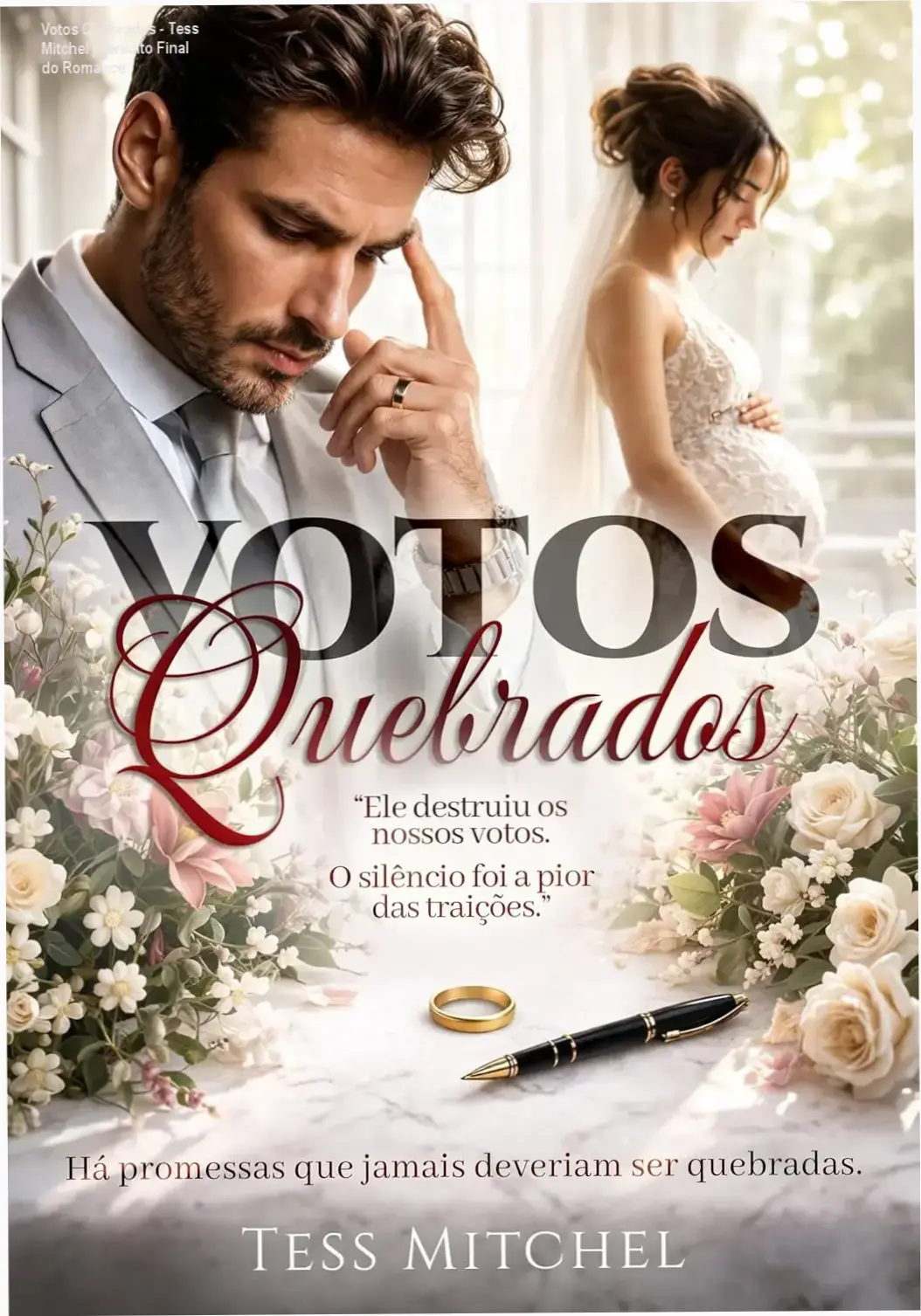 Votos Quebrados - Tess Mitchel | Veredito Final do Romance 1 Capa do ebook Votos Quebrados de Tess Mitchel, romance de bilionário
