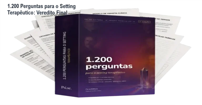1.200 Perguntas para o Setting Terapêutico: Veredito Final 20 Capa do ebook 1.200 Perguntas para o Setting Terapêutico para profissionais de saúde mental