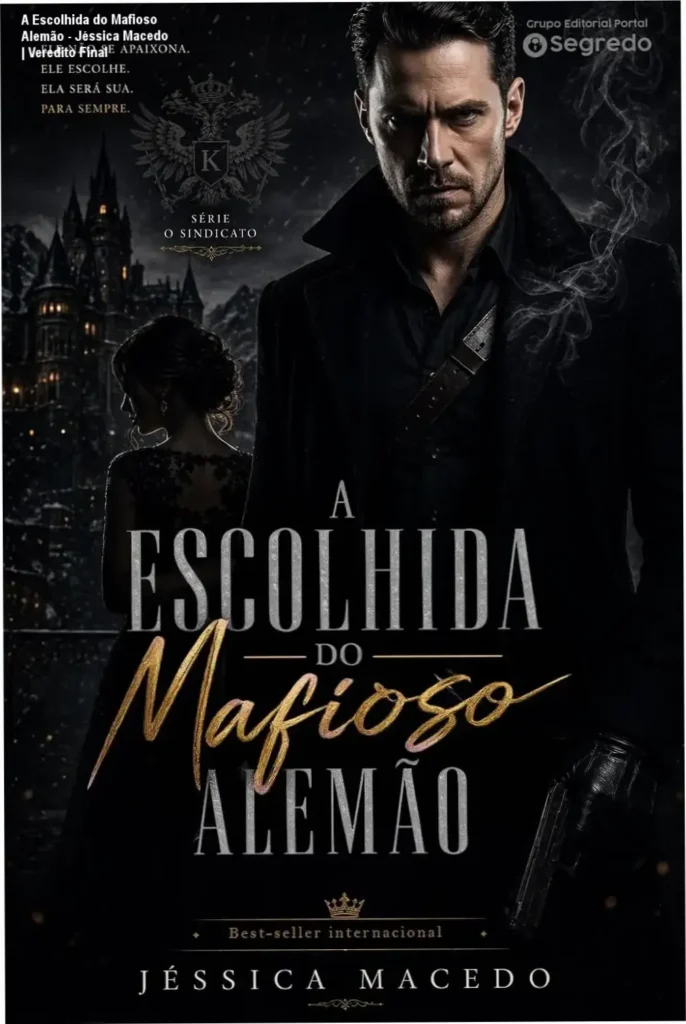 A Escolhida do Mafioso Alemão - Jéssica Macedo | Veredito Final 1 Capa do eBook A Escolhida do Mafioso Alemão de Jéssica Macedo destacando a estética de romance dark