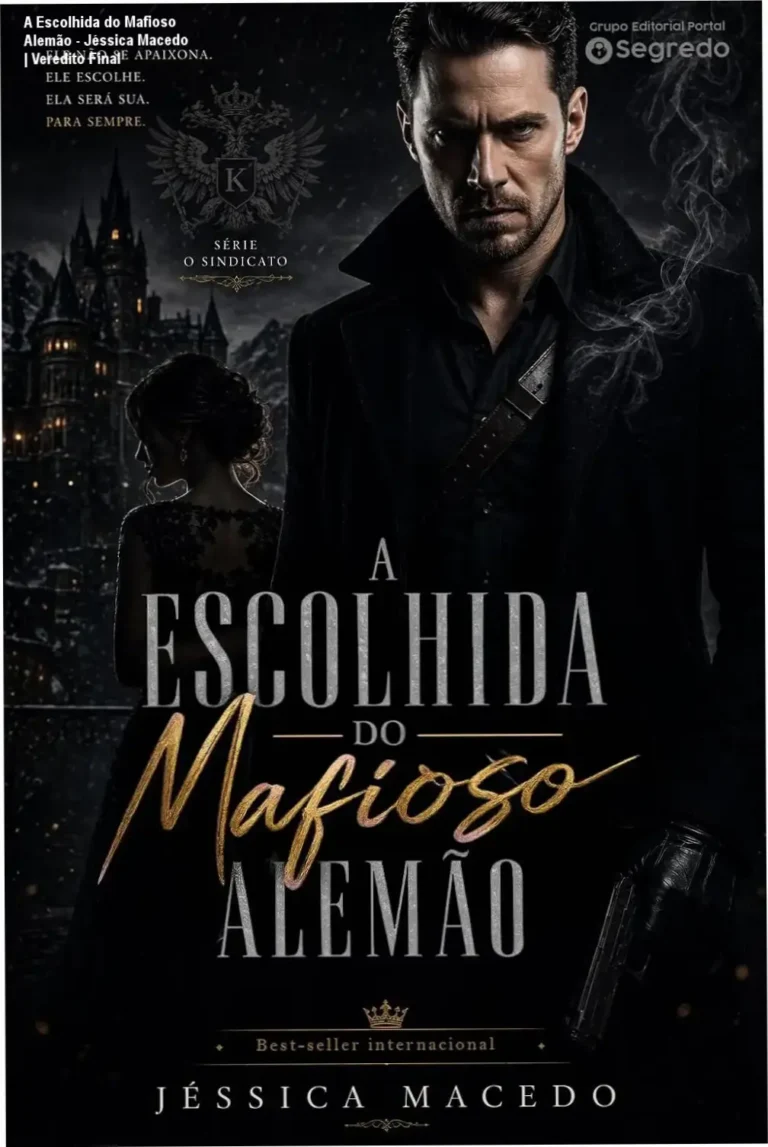 A Escolhida do Mafioso Alemão - Jéssica Macedo | Veredito Final 2 Capa do eBook A Escolhida do Mafioso Alemão de Jéssica Macedo destacando a estética de romance dark