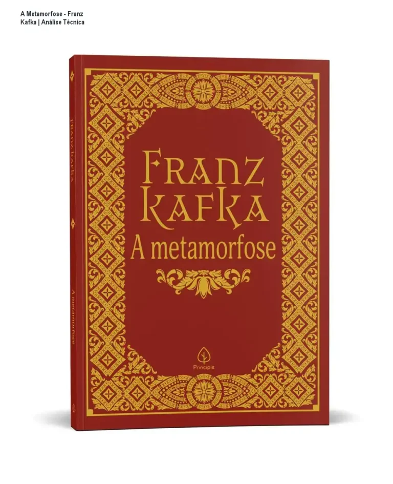 A Metamorfose - Franz Kafka | Análise Técnica 14 Capa do livro A Metamorfose de Franz Kafka em edição integral