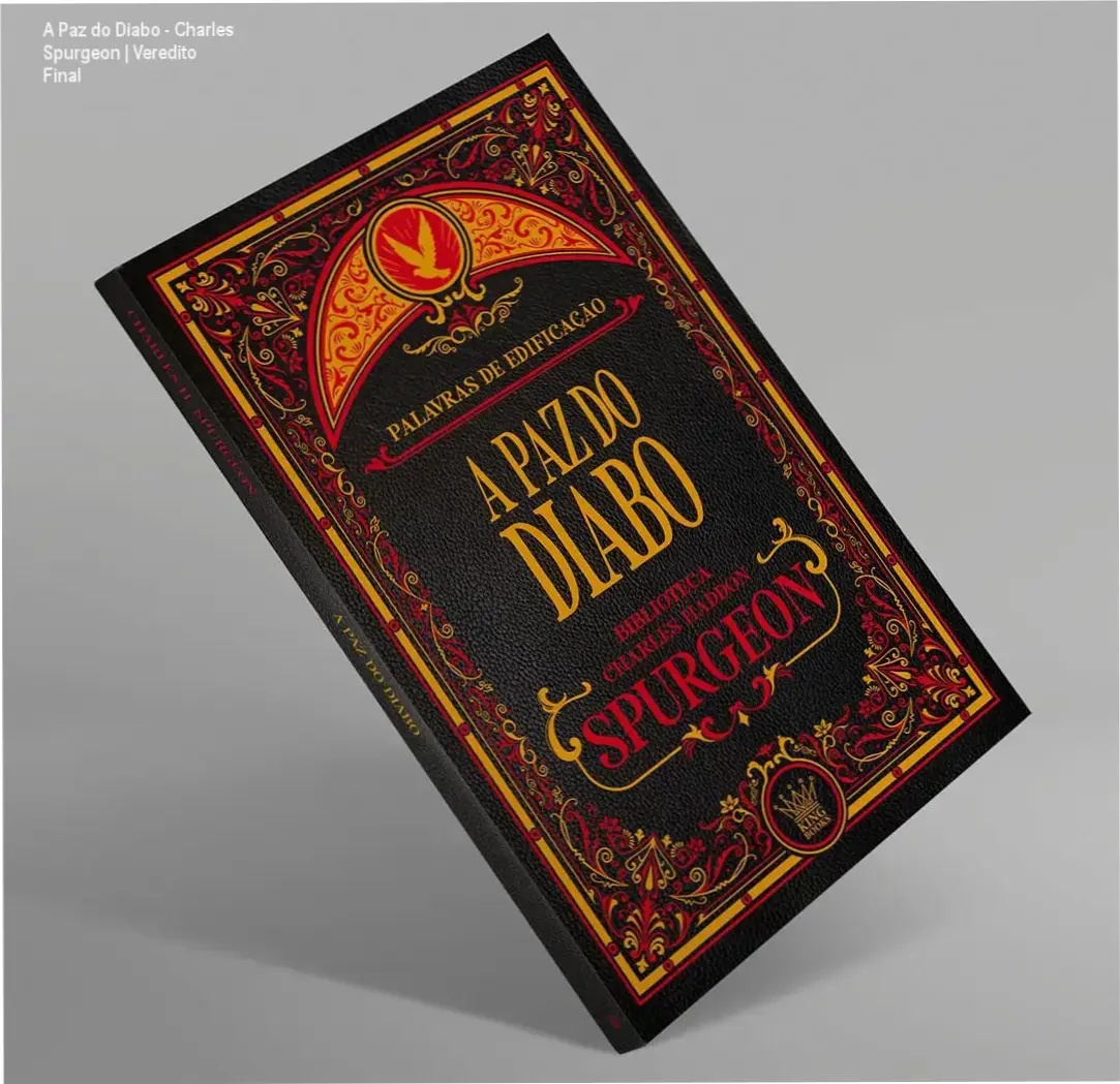 Capa do livro A Paz do Diabo de Charles Spurgeon em formato ebook