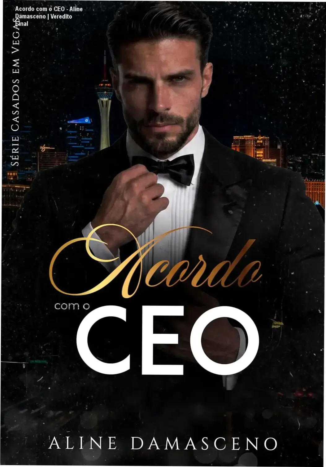 Capa do eBook Acordo com o CEO de Aline Damasceno, romance de CEO e secretária
