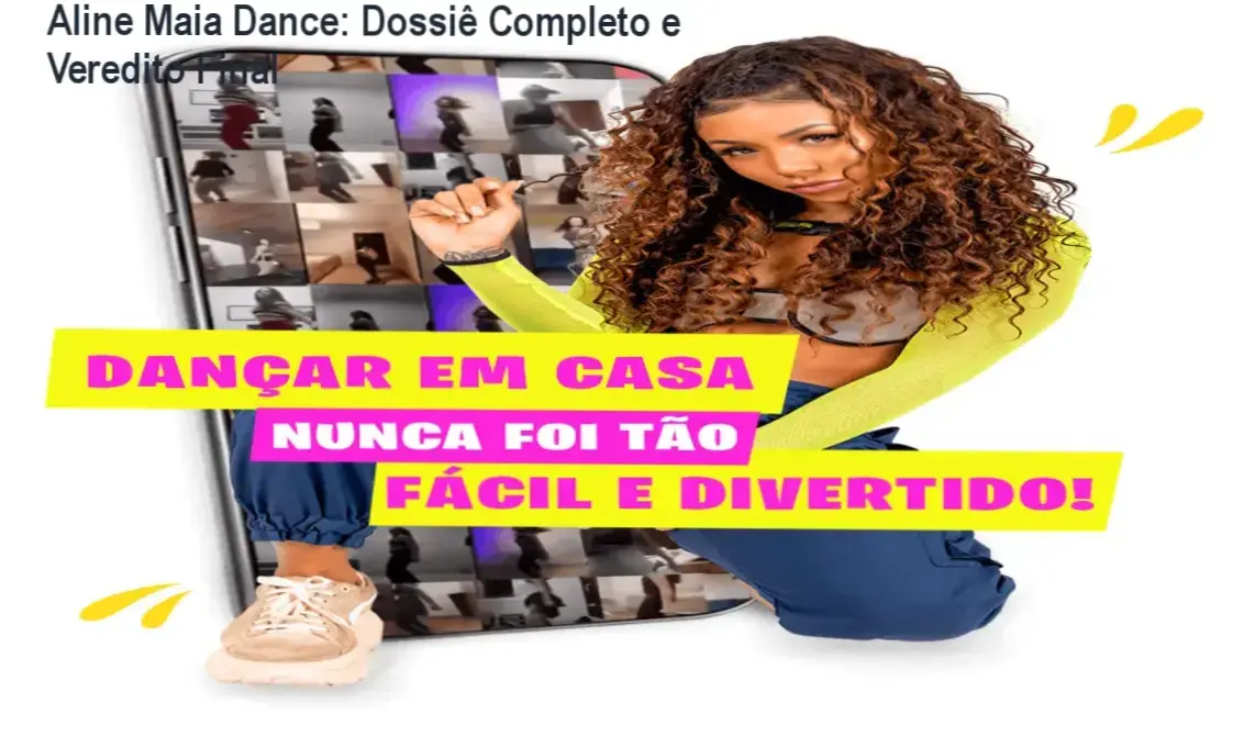 Aline Maia Dance: bastidores e funcionamento do portal de aulas
