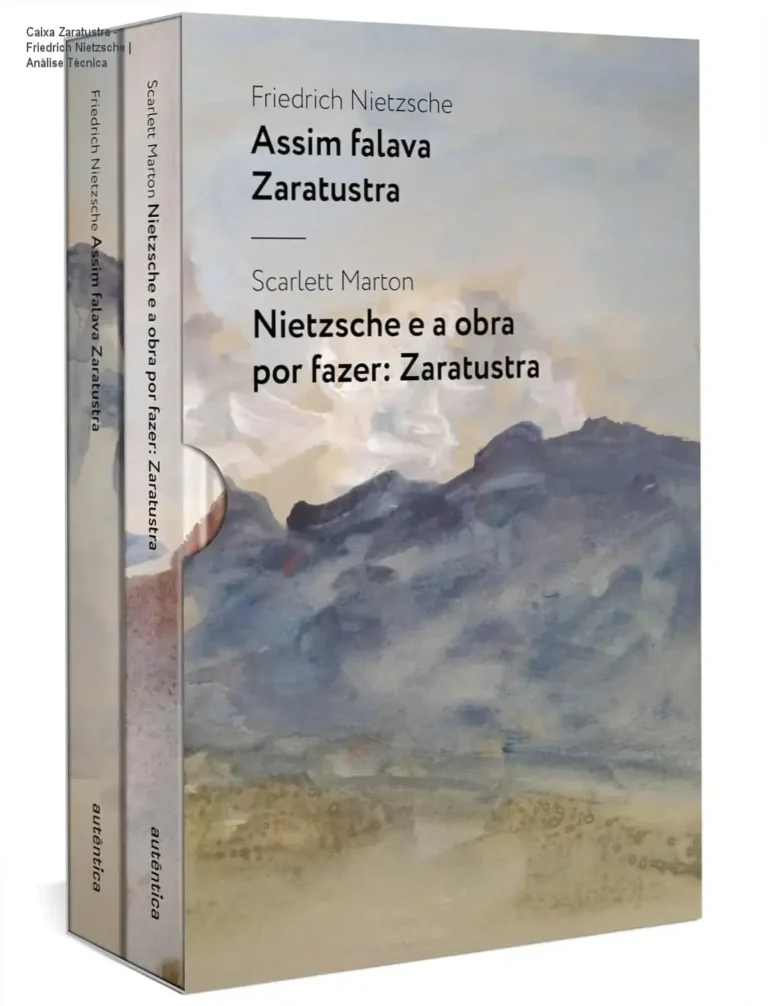 Caixa Zaratustra - Friedrich Nietzsche | Análise Técnica 8 Caixa Zaratustra 2 volumes de Friedrich Nietzsche em capa dura