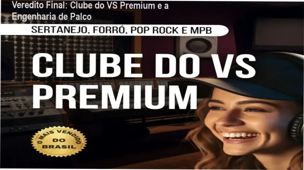 Veredito Final: Clube do VS Premium e a Engenharia de Palco 1 Clube do VS Premium Oficial: bastidores da plataforma e funcionamento do sistema de multitracks