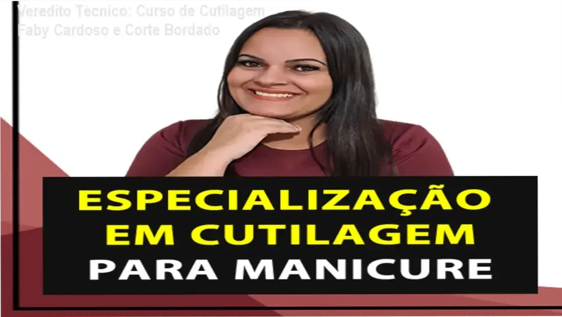 Veredito Técnico: Curso de Cutilagem Faby Cardoso e Corte Bordado 1 Curso de Cutilagem Faby Cardoso bastidores e visão interna da técnica