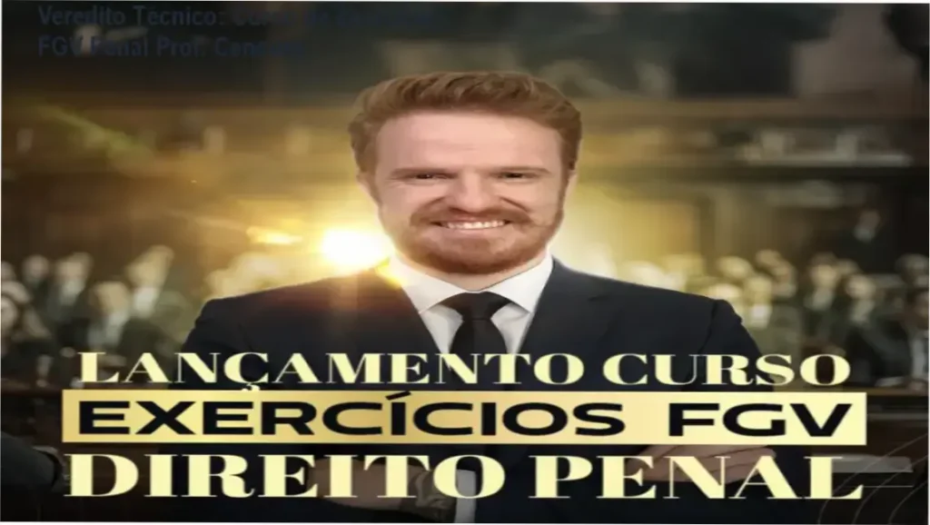Veredito Técnico: Curso de Exercícios FGV Penal Prof. Cenoura 1 Curso de Exercícios FGV Penal do Professor Cenoura: visão interna da plataforma e funcionamento