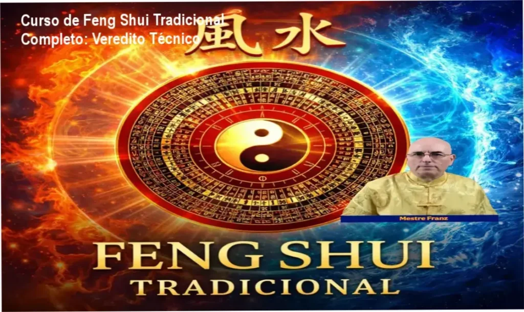 Curso de Feng Shui Tradicional Completo: Veredito Técnico 1 Curso de Feng Shui Tradicional Completo FranzFengShui bastidores e funcionamento