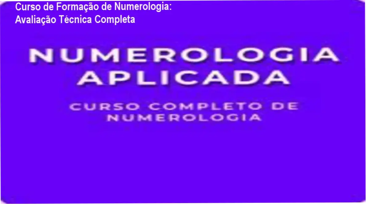 Curso de Formação de Numerologia de Rafael Cintra: visão interna da plataforma e módulos