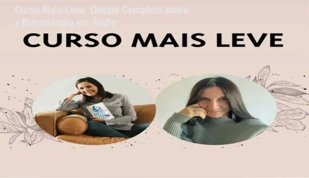 Curso Mais Leve de Rafaela Carvalho: visão interna da plataforma de áudios e funcionamento