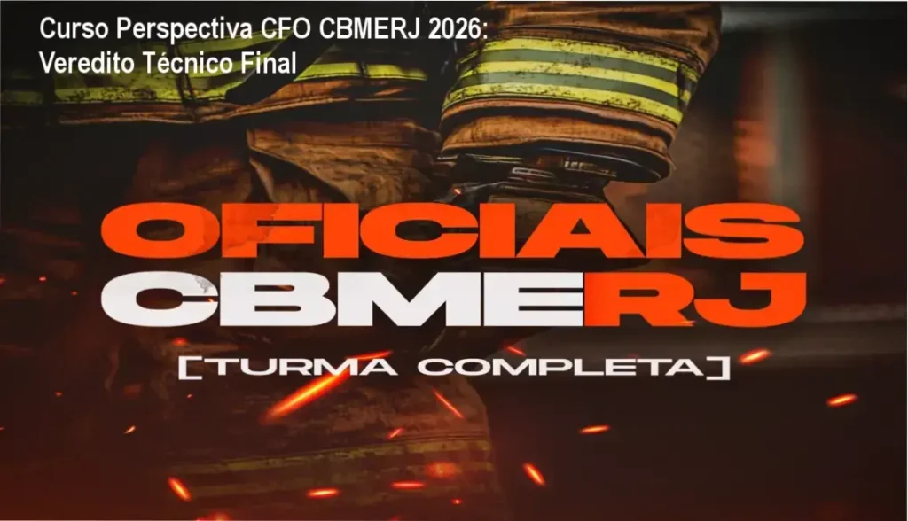 Curso Perspectiva CFO CBMERJ por Daniel Medeiros: visão interna da plataforma e funcionamento do Método CRC