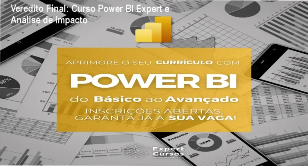 Curso Power BI Expert do Professor Victor: visão interna da plataforma e dashboards