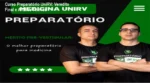 Curso Preparatório para a UNIRV da Mérito Acompanhamento Escolar: visão interna da plataforma e funcionamento