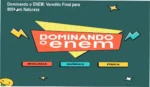 Curso Dominando o ENEM do Professor Guilherme: visão interna da plataforma e materiais de estudo