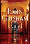 Capa do eBook A Viúva de John Grisham exibida em dispositivo digital