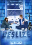 Capa do eBook Deslize de Nath Queiroz e Tami Rangel, romance de hóquei New Adult