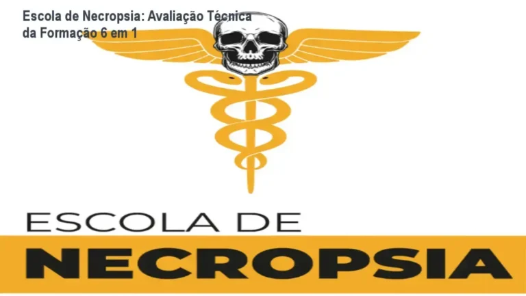 Escola de Necropsia: Avaliação Técnica da Formação 6 em 1 1 Curso Escola de Necropsia e Escola Plenarius: visão interna da plataforma de ensino e módulos