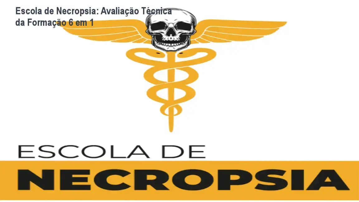 Escola de Necropsia: Avaliação Técnica da Formação 6 em 1 1 Curso Escola de Necropsia e Escola Plenarius: visão interna da plataforma de ensino e módulos