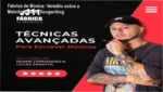 Fábrica de Música de Renne Fernandes: visão interna da plataforma e módulos de composição