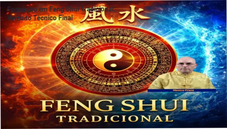 Formação em Feng Shui Tradicional: Veredito Técnico Final 20 Formação em Feng Shui Tradicional Mestre Franz bastidores e funcionamento do método