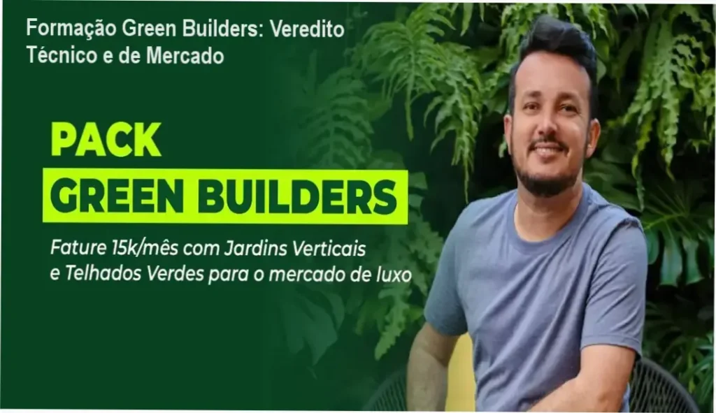 Formação Green Builders Vertus Treinamentos bastidores e visão interna do curso