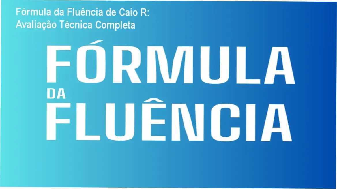 Fórmula da Fluência de Caio R: visão interna da plataforma e módulos de estudo