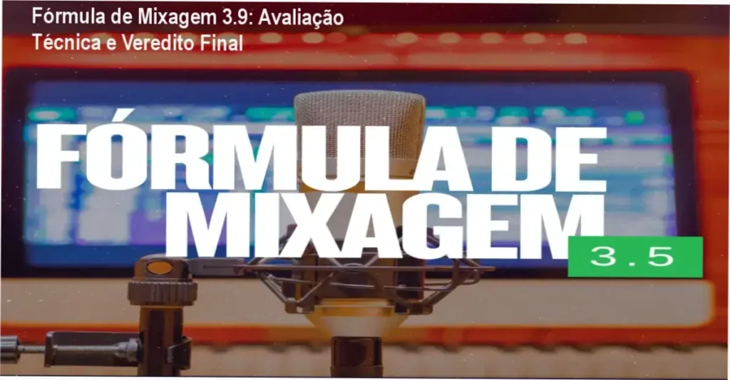 Fórmula de Mixagem 3.9 de Jorge SomBinario bastidores e visão interna do método