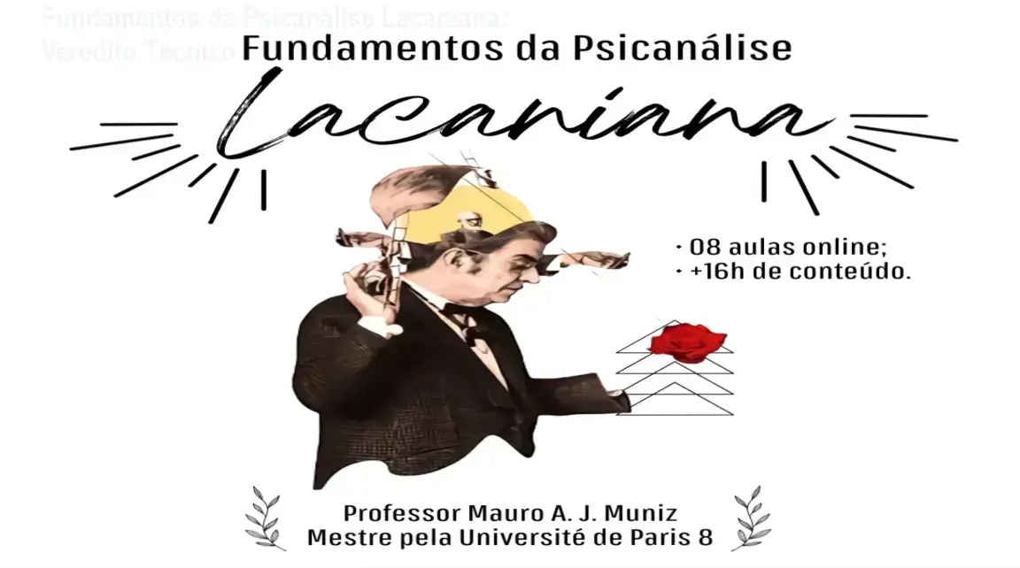 Fundamentos da Psicanálise Lacaniana: Veredito Técnico 1 Curso Fundamentos da Psicanálise Lacaniana de Mauro A. J. Muniz visão interna da plataforma