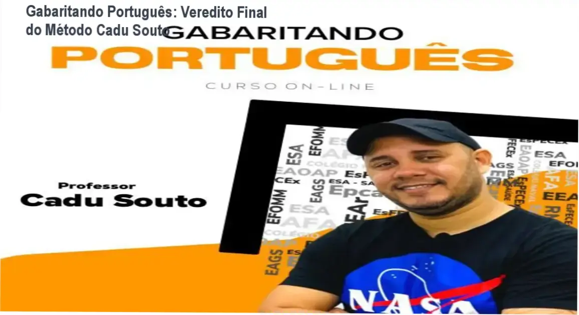 Gabaritando Português: Veredito Final do Método Cadu Souto 1 Gabaritando Português de Cadu Souto: visão interna da plataforma e funcionamento das aulas