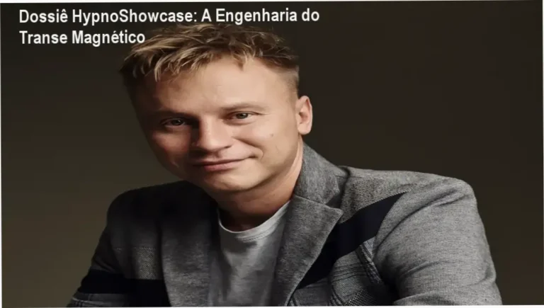 HypnoShowcase de Michał Cieślakowski: bastidores e funcionamento da hipnose portátil