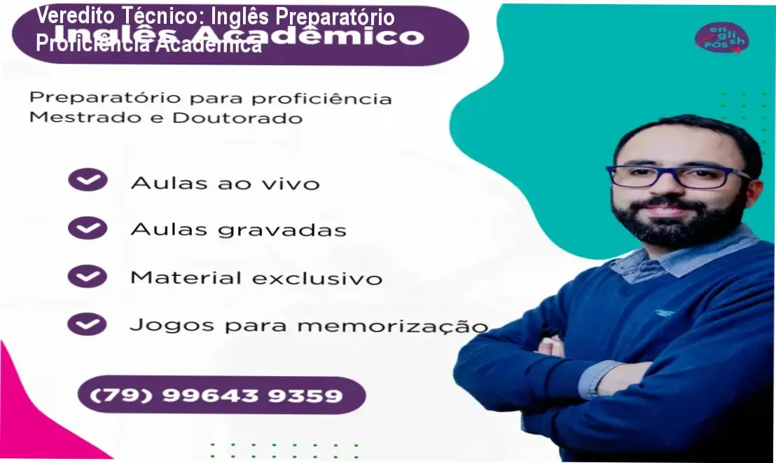 Inglês Preparatório English Pós: visão interna da plataforma e metodologia de tradução