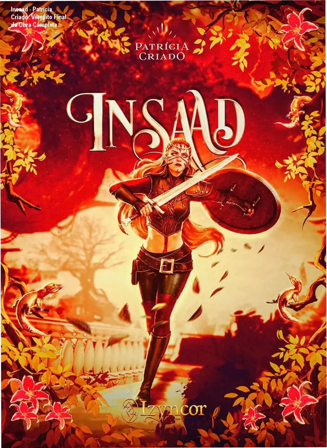 Capa do eBook Insaad As Crônicas de Júpiter de Patrícia Criado