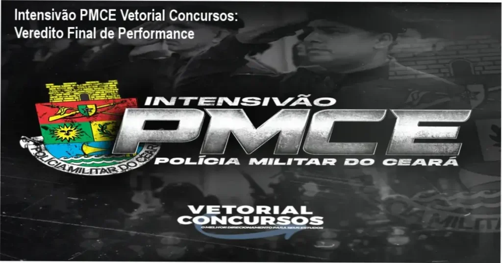 Intensivão PMCE Vetorial Concursos: Veredito Final de Performance 1 Intensivão PMCE Vetorial Concursos bastidores e funcionamento da plataforma