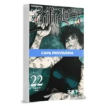 Capa do mangá Jujutsu Kaisen Volume 22 de Gege Akutami destacando a arte da edição Panini
