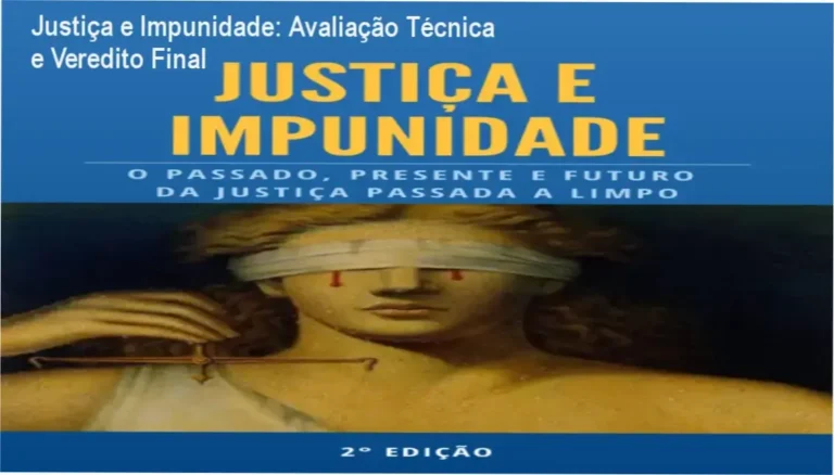 Justiça e Impunidade: Avaliação Técnica e Veredito Final 1 Curso Justiça e Impunidade: visão interna da plataforma e funcionamento das aulas