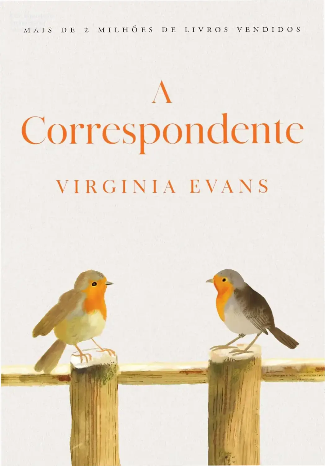 A Correspondente - Virginia Evans | Veredito Final 1 Capa do livro A Correspondente de Virginia Evans em dispositivo digital