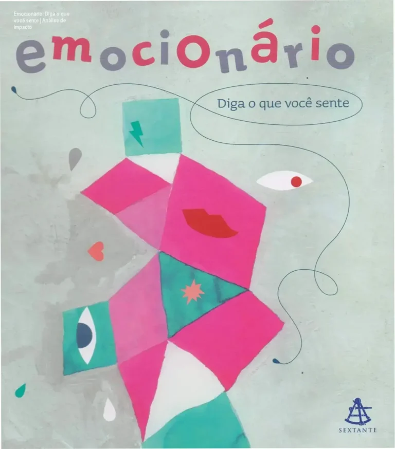 Capa do livro Emocionário: Diga o que você sente para educação infantil
