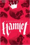 Capa do livro Hamlet de William Shakespeare em versão adaptada para prosa