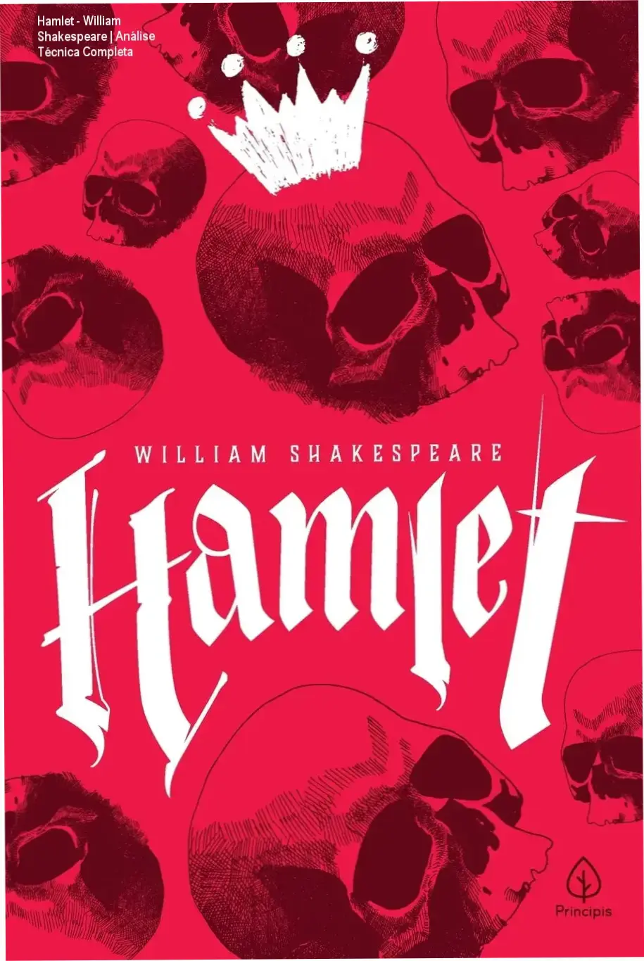 Hamlet - William Shakespeare | Análise Técnica Completa 1 Capa do livro Hamlet de William Shakespeare em versão adaptada para prosa
