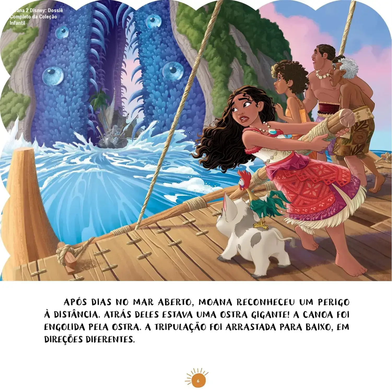 Moana 2 Disney: Dossiê Completo da Coleção Infantil 1 Capa do livro Minhas primeiras histórias Disney Moana 2