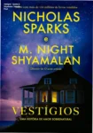 Capa do livro Vestígios, obra de Nicholas Sparks e M. Night Shyamalan