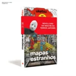 Capa do livro Mapas Estranhos de Uketsu evidenciando a atmosfera de mistério e suspense japonês