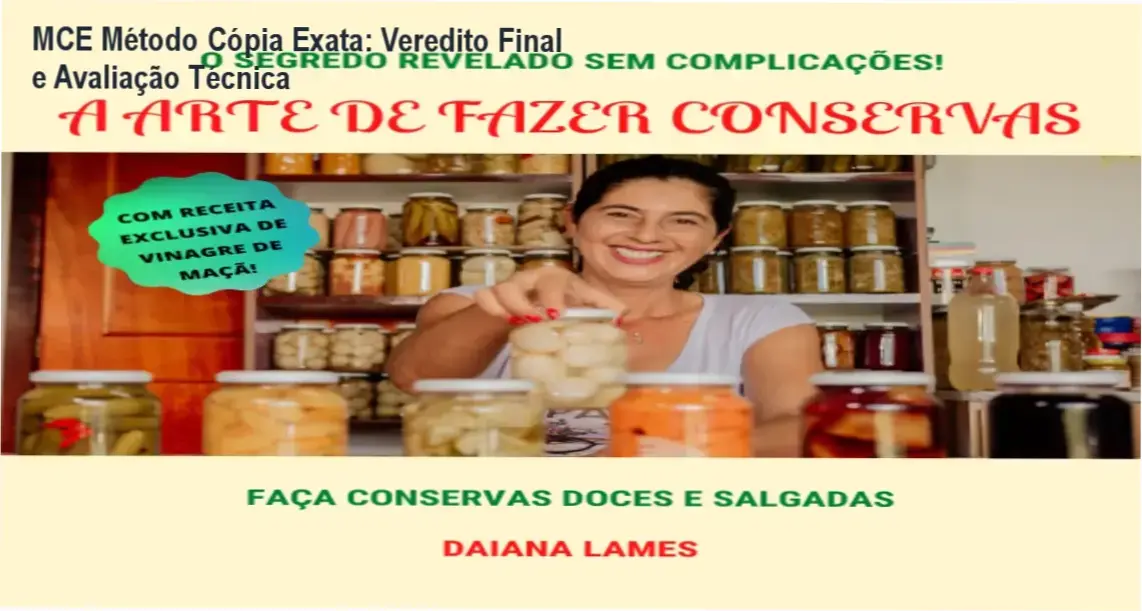 MCE Método Cópia Exata: Veredito Final e Avaliação Técnica 1 MCE Método Cópia Exata de Daiane Cavallcante bastidores e funcionamento