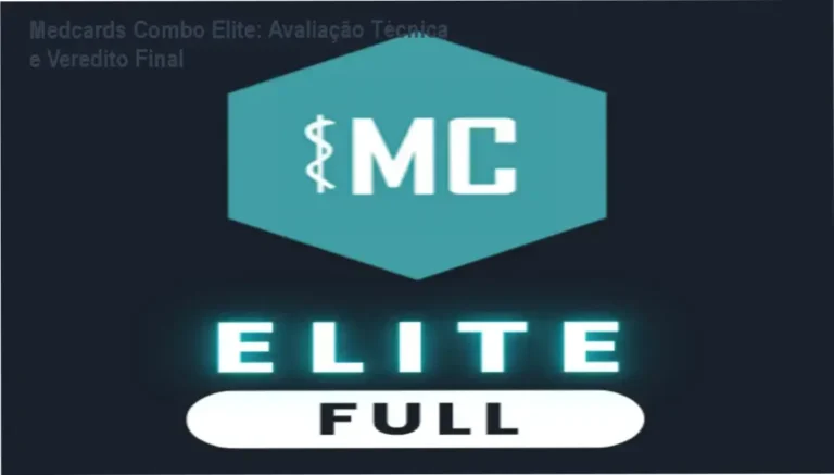 Medcards Combo Elite: Avaliação Técnica e Veredito Final 7 Medcards Combo Elite: Visão interna da plataforma de flashcards e algoritmo de repetição espaçada